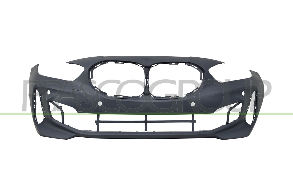 PARAURTI ANTERIORE-CON PRIMER-CON FORI PDC+SUPPORTI-CON TRACCE PARK ASSIST