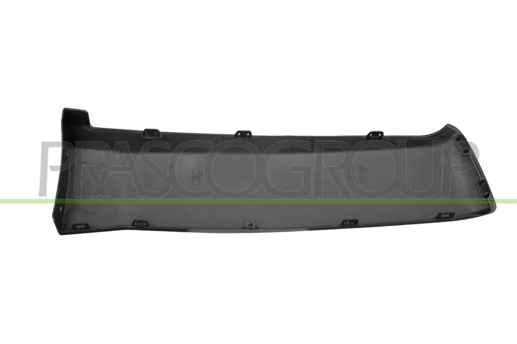 REAR BUMPER END LEFT-BLACK