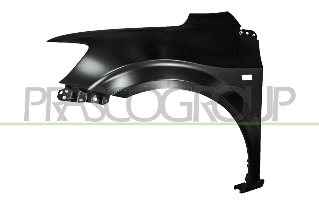 FRONT FENDER LEFT-WITH SIDE REPEATER HOLE