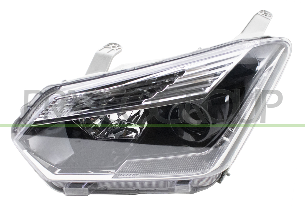 OPTICA IZQUIERDA H11+HB3 ELECTRICA-CON MOTOR-LED-NEGRO