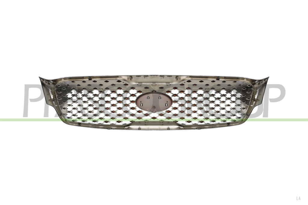 RADIATOR GRILLE-BLACK-WITH CHROME FRAME