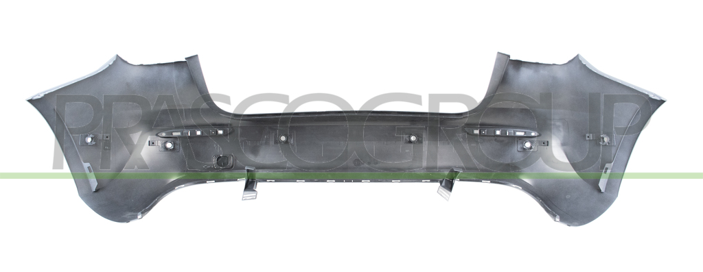 REAR BUMPER-PRIMED-WITH TOW HOOK COVER-WITH HOLES FOR PDC AND PARK ASSIST+SENSOR HOLDERS MOD. 5 DOOR