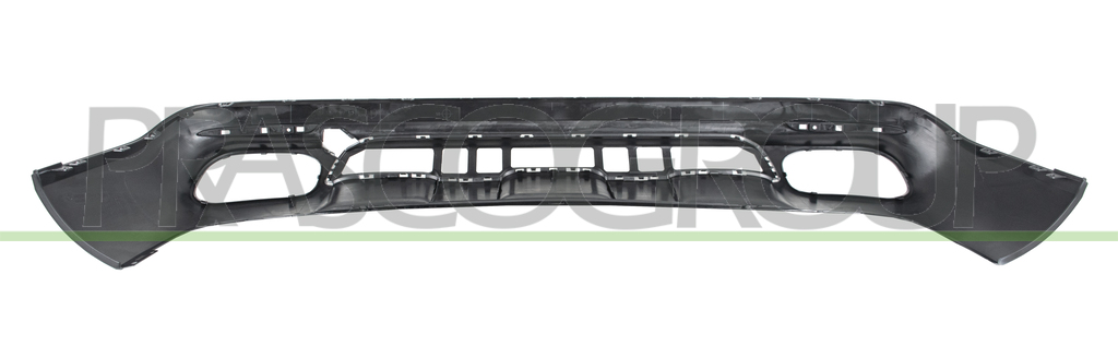 REAR BUMPER SPOILER-BLACK-TEXTURED FINISH-WITH SENSOR CUTTING MARKS FOR PDC