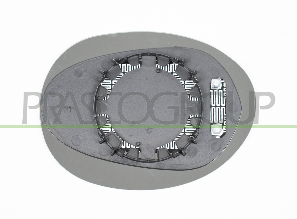 MIRROR GLASS BASE LEFT-HEATED-ASPHERICAL