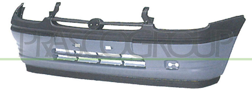 FRONT BUMPER-WITHOUT PRIMER-WITH SPOILER MOD. 03/96 > 05/97