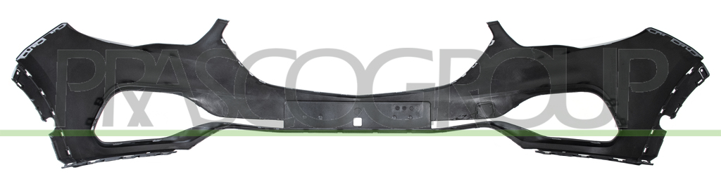 FRONT BUMPER PRIMED-WITH TOW HOOK COVER