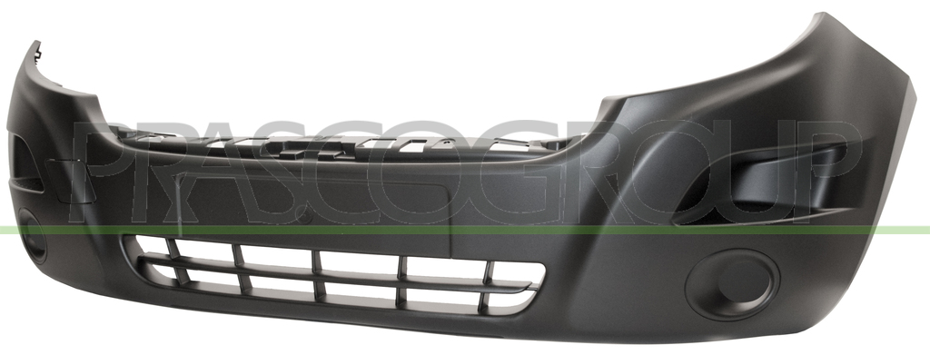 FRONT BUMPER-BLACK-TEXTURED FINISH-WITHOUT FOG LAMP SEATS