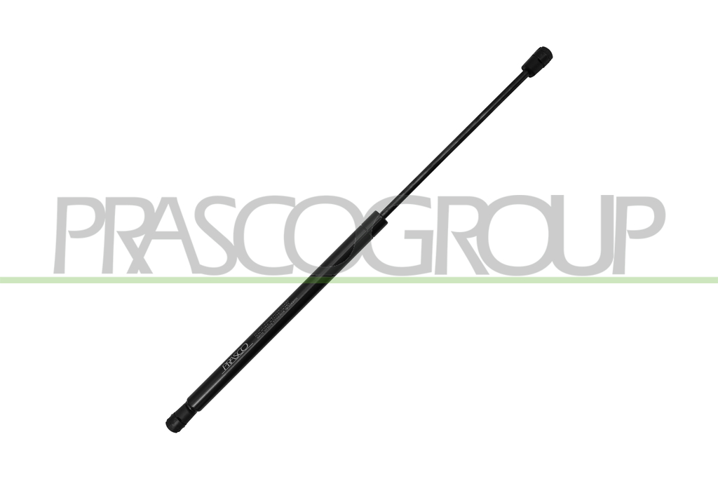 TAILGATE GAS SPRING RIGHT/LEFT - 440 N - L 495 mm - C 197 mm - Ø 18 mm - Ø 8 mm