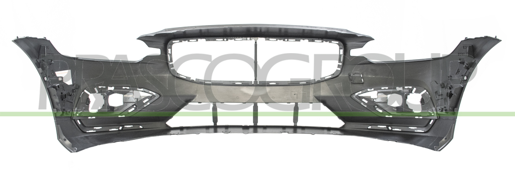 FRONT BUMPER-PRIMED-WITH TOW HOOK COVER-WITH PARK ASSIST+SENSOR HOLDERS-WITH CUTTING MARKS FOR HEADLAMP WASHER 
