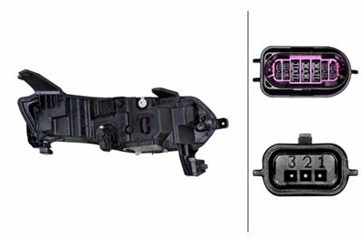PROJECTEUR PRINCIPAL FULL LED RENAULT MEGANE E-TECH CON CENTRALINA RHD GAUCHE