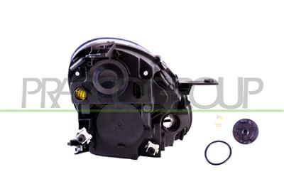 PROIETTORE SINISTRO H7+H1-ELETTRICO-CON MOTORE-CON LUCE DIURNA-CROMATO-LED
