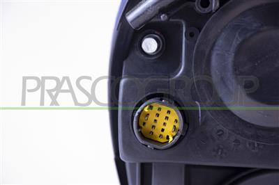 PROIETTORE SINISTRO H7+H1-ELETTRICO-CON MOTORE-CON LUCE DIURNA-CROMATO-LED