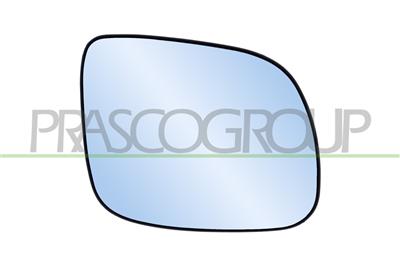 CRISTAL+SOPORTE DERECHO-TERMICO-PEQUENO-CONVEXO-AZUL MOD. > 00