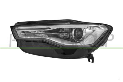 PROIETTORE SINISTRO D5S/H7-ELETTRICO-CON MOTORE-CON LUCE DIREZIONALE-CON LUCE DIURNA-LED-VERSIONE HELLA