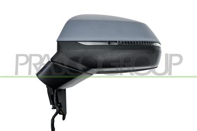 RETROVISORE SINISTRO-ELETTRICO-CON PRIMER-TERMICO-CON FANALE-ASFERICO-8 PINS