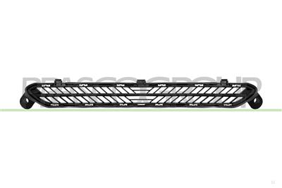 FRONT BUMPER GRILLE-CENTRE-BLACK-TEXTURED FINISH