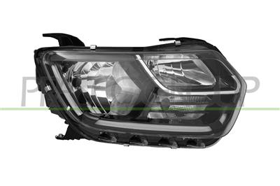 HEADLAMP RIGHT H1+H7-ELECTRIC-WITHOUT MOTOR-LED