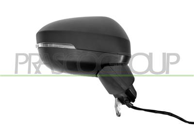 ESPEJO DERECHO-ELECTRICO-TERMICO-IMPRIMADO-CON PILOTO-CON BLIS-CONVEXO-9 PINES MOD. VISIA