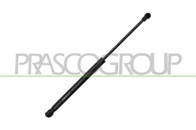 MOLLA A GAS DESTRA/SINISTRA PORTELLONE POSTERIORE - 350 N - L 405 mm - C 160 mm - Ø 18 mm - Ø 8 mm
