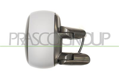 DOOR MIRROR RIGHT-ELECTRIC-HEATED-PRIMED-CONVEX-CHROME