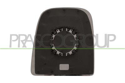 MIRROR GLASS BASE RIGHT-UPPER-CONVEX-CHROME