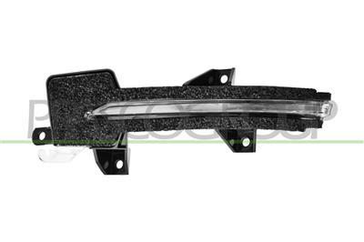 MIRROR LAMP LEFT-CLEAR-LED