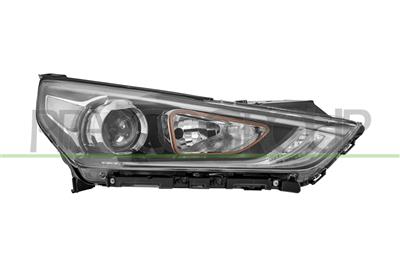 HEADLAMP RIGHT H7+HB3 ELECTRIC-WITH MOTOR-BRONZE
