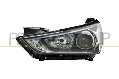 PROIETTORE SINISTRO H7+HB3-ELETTRICO-CON MOTORE-BLU