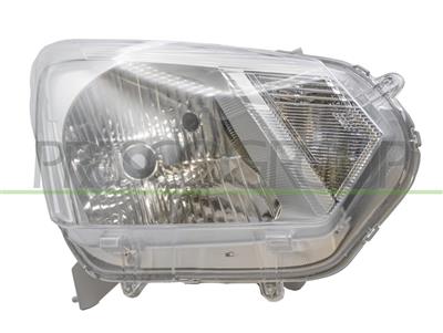OPTICA DERECHA H4 MANUAL-CROMADA