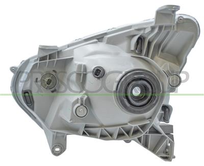 OPTICA DERECHA H4 MANUAL-CROMADA