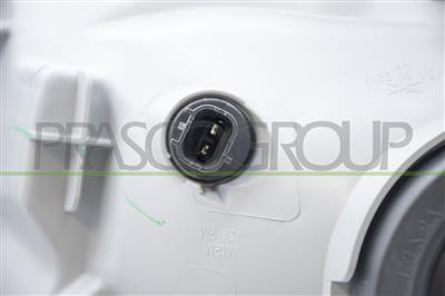 OPTICA DERECHA H4 MANUAL-CROMADA
