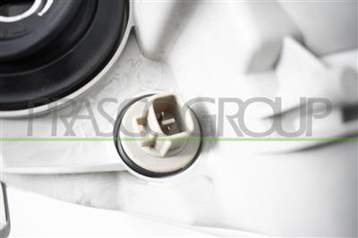 OPTICA IZQUIERDA H11+HB3 ELECTRICA-CON MOTOR-LED-NEGRO