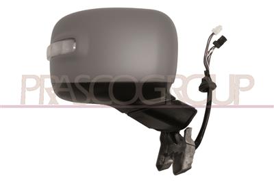 RETROVISORE DESTRO-ELETTRICO-TERMICO-CON PRIMER-CON FANALE-CHIUDIBILE-CON SONDA-CON VISUALE ANGOLO MORTO-CONVESSO-11 PINS