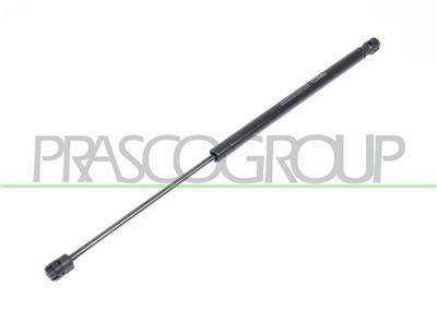 TAILGATE GAS SPRING RIGHT/LEFT - 430 N - L 498 mm - S 205 mm - Ø 18 mm - Ø 8 mm