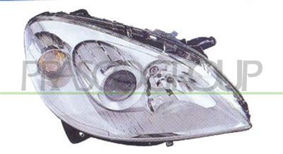 HEADLAMP RIGHT H7+H7 ELECTRIC-WITHOUT MOTOR