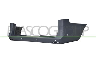 REAR BUMPER-PRIMED-WITH HOLES FOR PARK ASSIST AND PDC+SENSOR HOLDERS