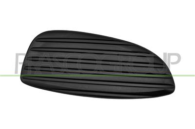 FRONT BUMPER GRILLE RIGHT-BLACK-TEXTURED FINISH-WITHOUT FOG LAMP HOLE