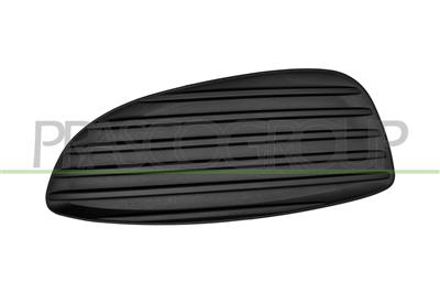 FRONT BUMPER GRILLE LEFT-BLACK-TEXTURED FINISH-WITHOUT FOG LAMP HOLE