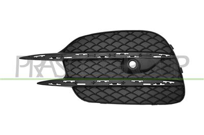 FRONT BUMPER GRILLE LEFT-BLACK-TEXTURED FINISH-WITH PDC HOLE