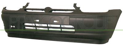 FRONT BUMPER-BLACK MOD. > 02/96