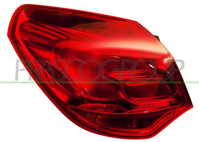 TAIL LAMP LEFT-OUTER-WITHOUT BULB HOLDER-RED MOD. 5 DOOR