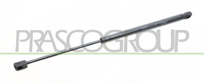 TAILGATE GAS SPRING RIGHT/LEFT - 390 N - L 474 mm - S 190 mm - Ø 18 mm - Ø 8 mm