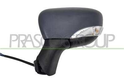 RETROVISORE SINISTRO-ELETTRICO-CON PRIMER-TERMICO-CHIUDIBILE-CON FANALE-ASFERICO-9 PINS