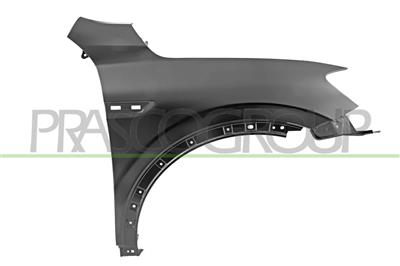 FRONT FENDER RIGHT-WITH MOLDINGS AND WING EXTENSION HOLES
