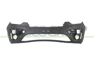 FRONT BUMPER-BLACK-TEXTURED FINISH-WITH CUTTING MARKS FOR PDC AND PARK ASSIST