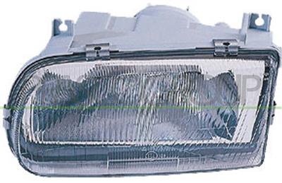 HEADLAMP LEFT H4 ELECTRIC-WITHOUT MOTOR
