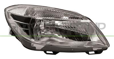 HEADLAMP RIGHT H4 ELECTRIC-WITH MOTOR