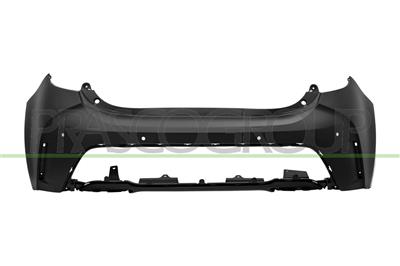 REAR BUMPER-PRIMED-WITH PDC HOLES-WITH PARK ASSIST HOLES