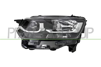 OPTICA DERECHA H1+H7 ELECTRICA-CON MOTOR-CON LUZ DIURNA-W21-5W