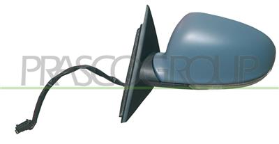 RETROVISORE SINISTRO-ELETTRICO-TERMICO-CON PRIMER-CON FANALE-CHIUDIBILE MOD. 02/03 > 12H9P